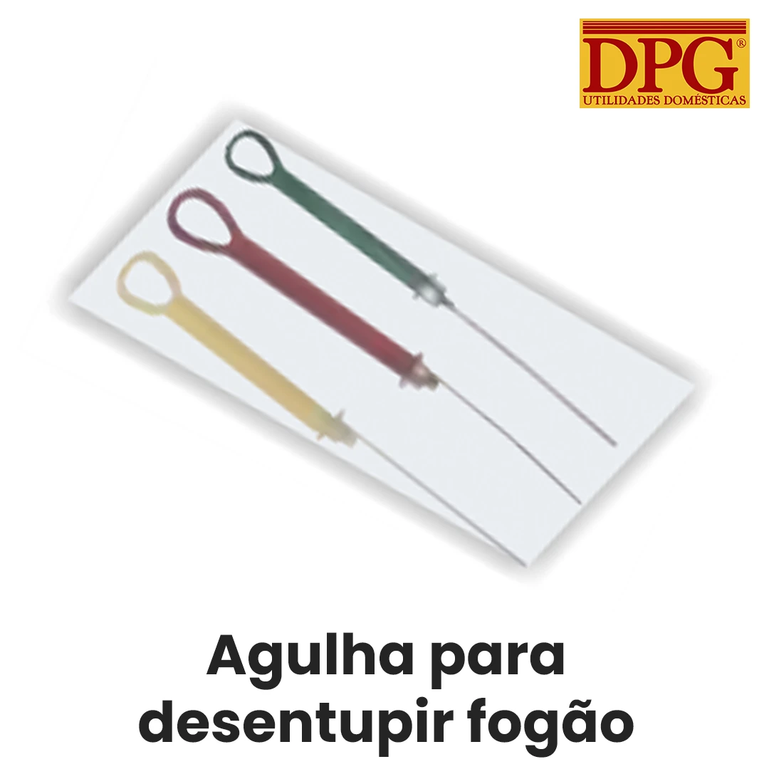 Agulhas para desentupir fogão - DPG Plásticos