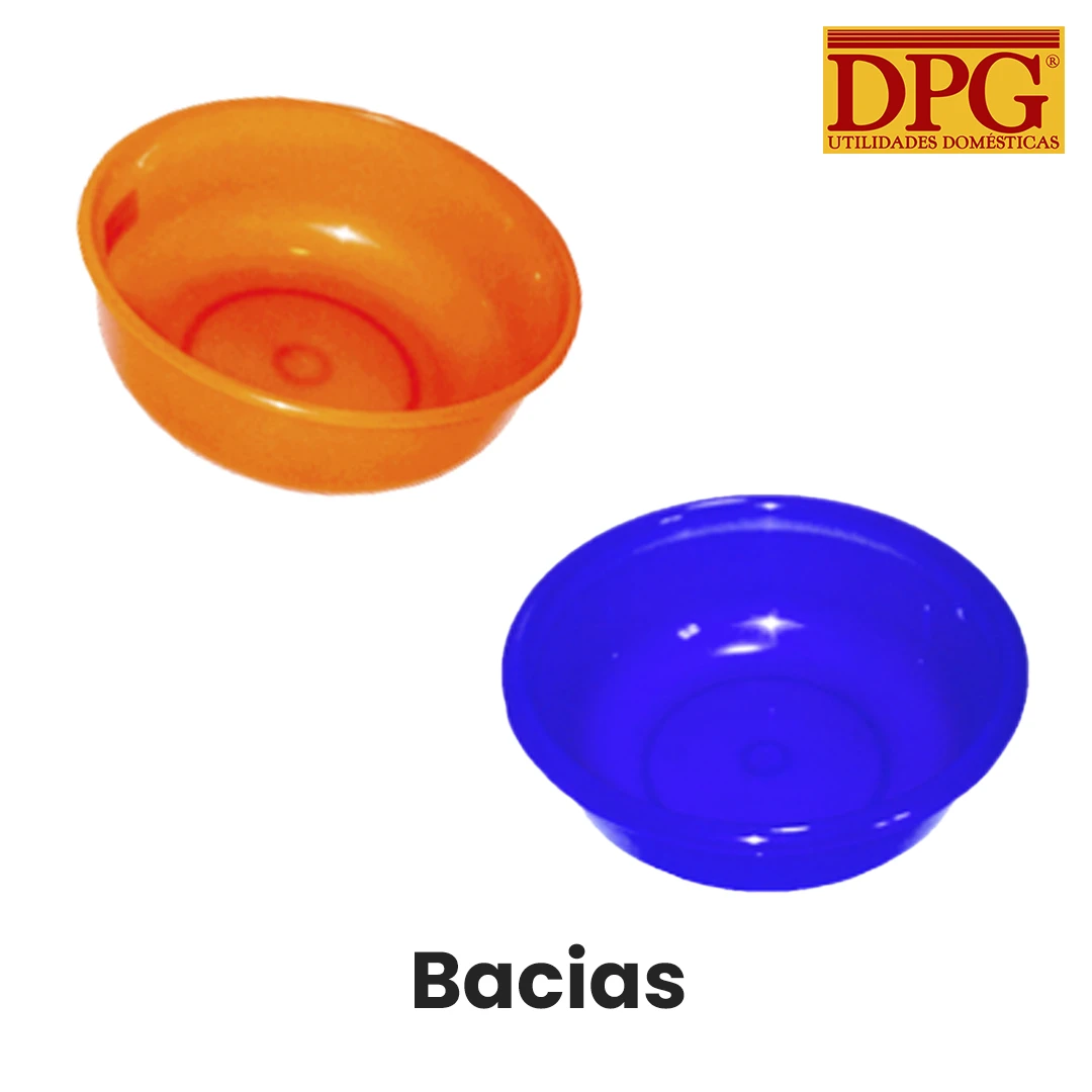 Bacias Plásticas - DPG Plásticos