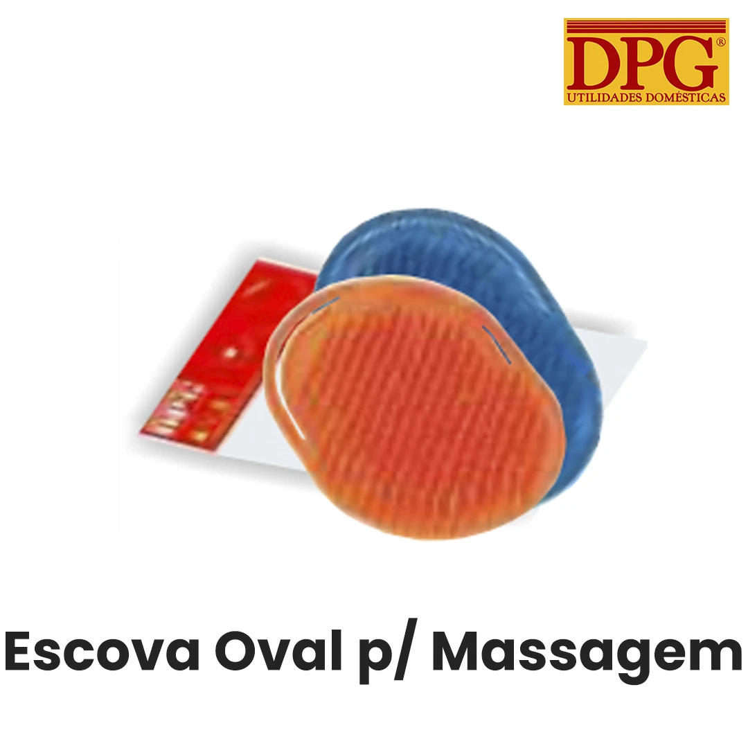 Escova Oval de Massagem