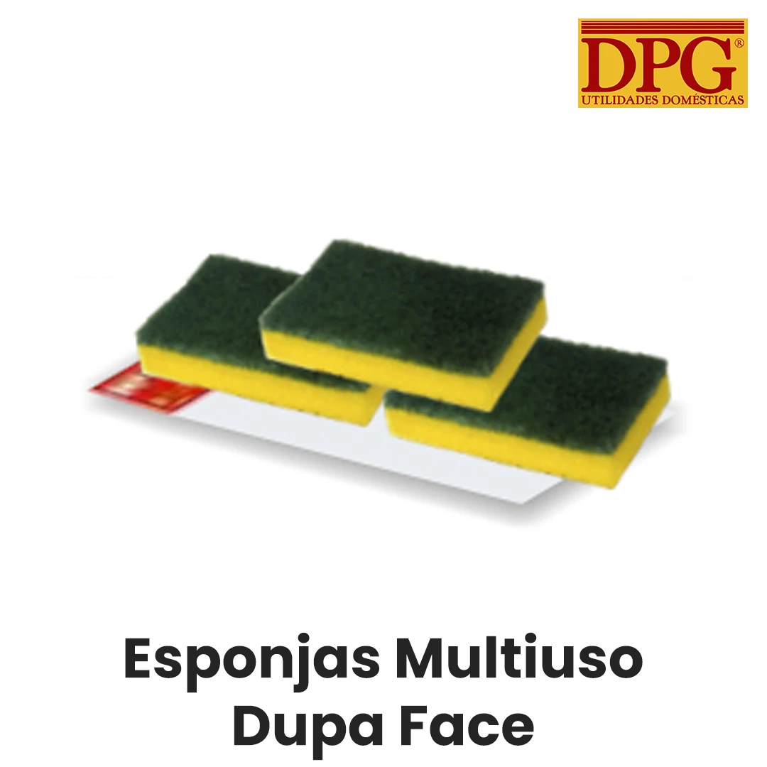 Esponja Dupla Face Multiuso